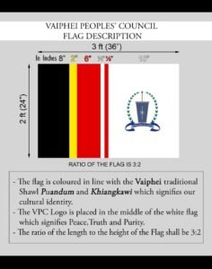 Vaiphei People Council Flag Nei Ni 17th Oct 2024