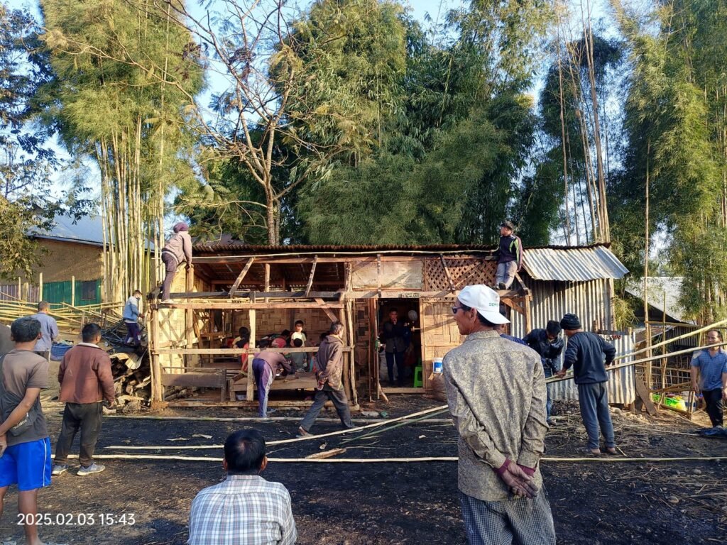 Lingsiphai ah ST Thangminlun inn mei in kang | Kanam Vaiphei